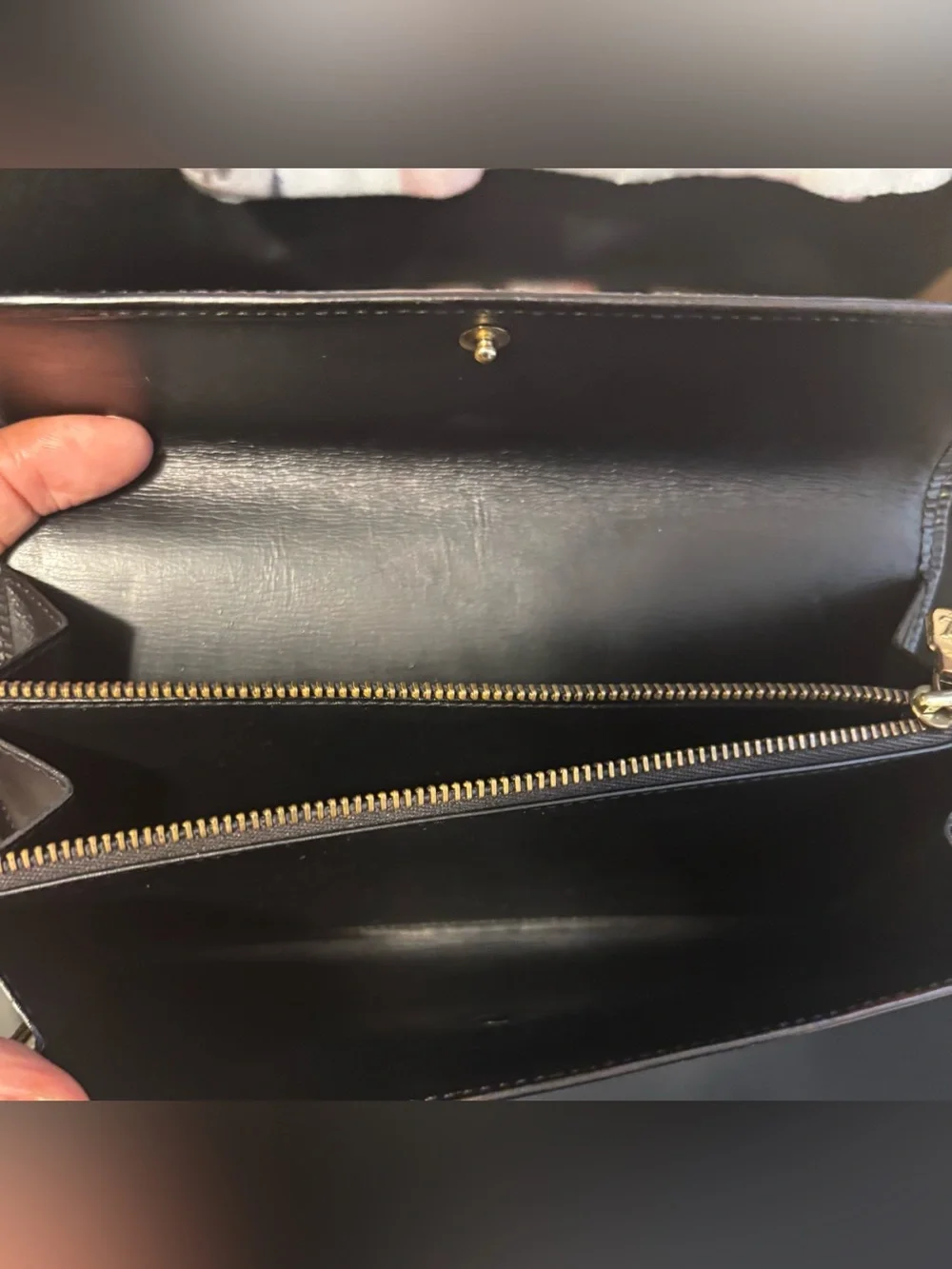 Authentic Vintage Louis Vuitton Black Epi Leather Wallet